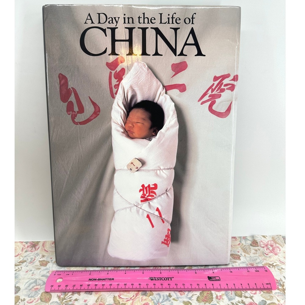 A Day in the Life of China 1989 First Edition Photography Book David Cohen HC